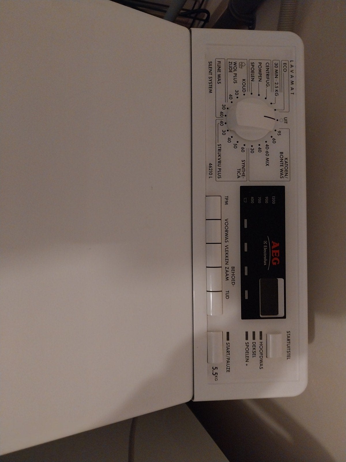 wasmachine bovenlader, Ophalen, Gebruikt