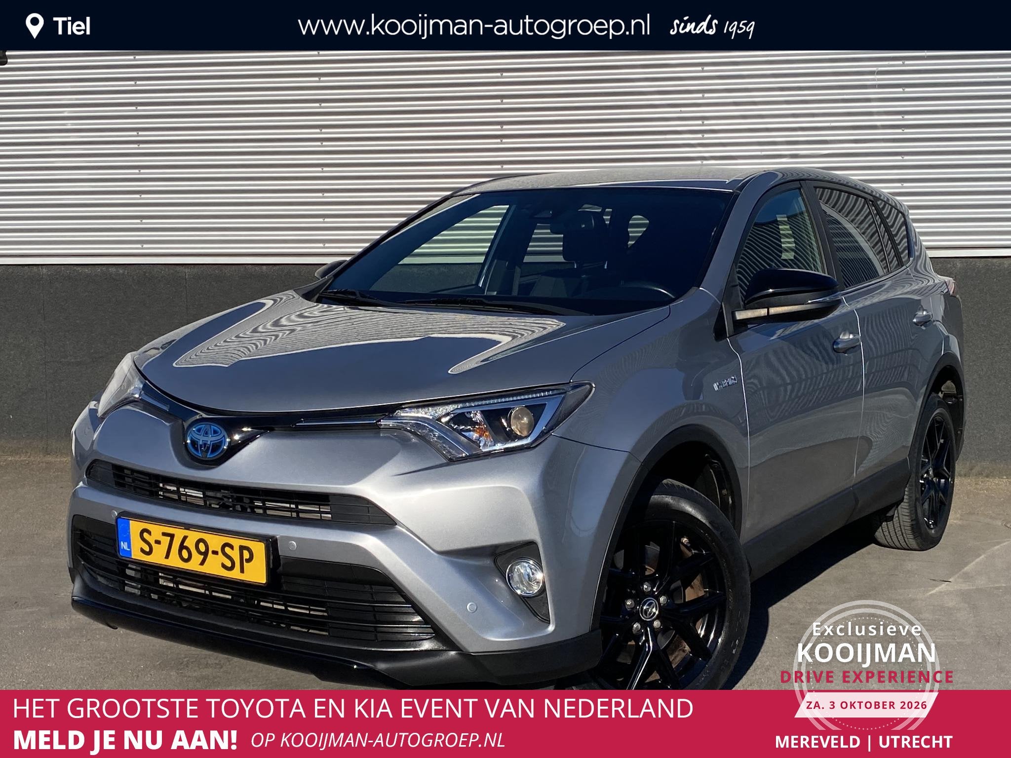 Toyota RAV4 2.5 Hybrid Black Edition Parkeersensoren v&a, ac