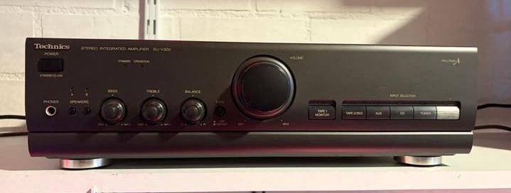 Technics SU-V300 Stereo Geïntegreerde Versterker - Goede Sta, Overige merken, Gebruikt, Ophalen of Verzenden, 60 tot 120 watt