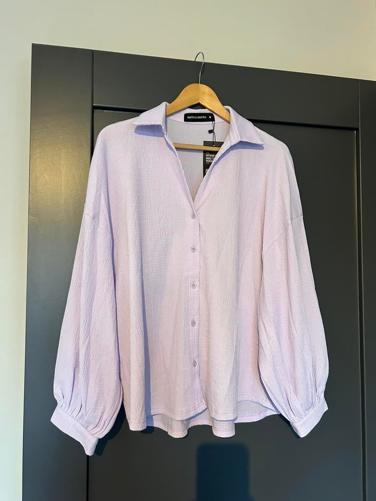 Nieuwe lila blouse te koop maat M Guts&Gusto, Verzenden, Nieuw, Maat 38/40 (M), Paars