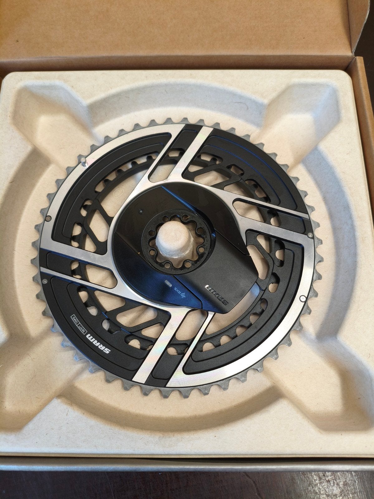 SRAM Red E1 AXS Powermeter Kettingbladen 50/37T 12SPD, Crankstel of Pedalen, Sram Red, Ophalen of Verzenden, Zo goed als nieuw