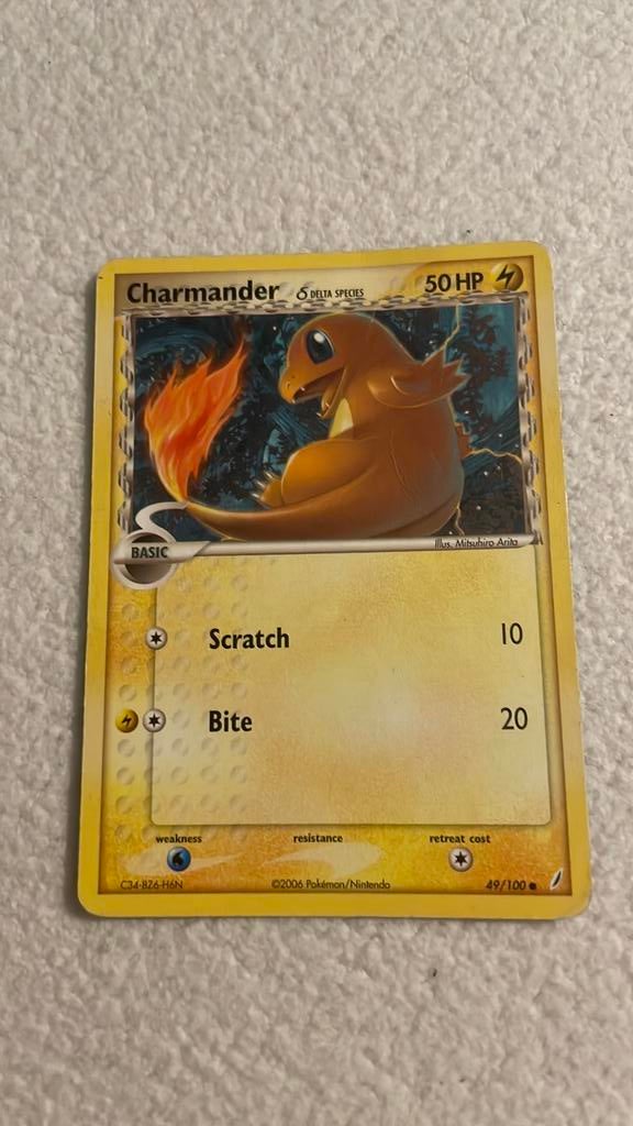 Charmander 50 HP, Ophalen, Zo goed als nieuw