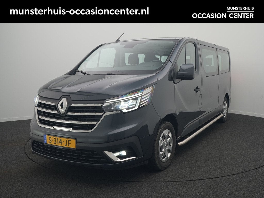 Renault Trafic - 9 Persoons bus! - All Seasonbanden - Cruise, Auto's, Renault, Stof, Gebruikt, 150 pk, Parkeersensor