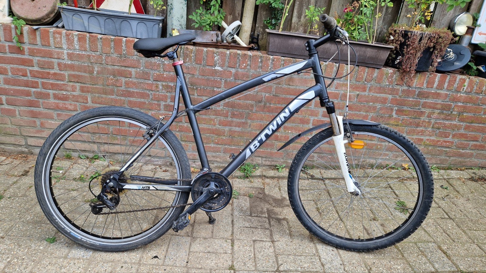 B'twin mountainbike goed werkend, Fietsen en Brommers, Ophalen, Overige merken
