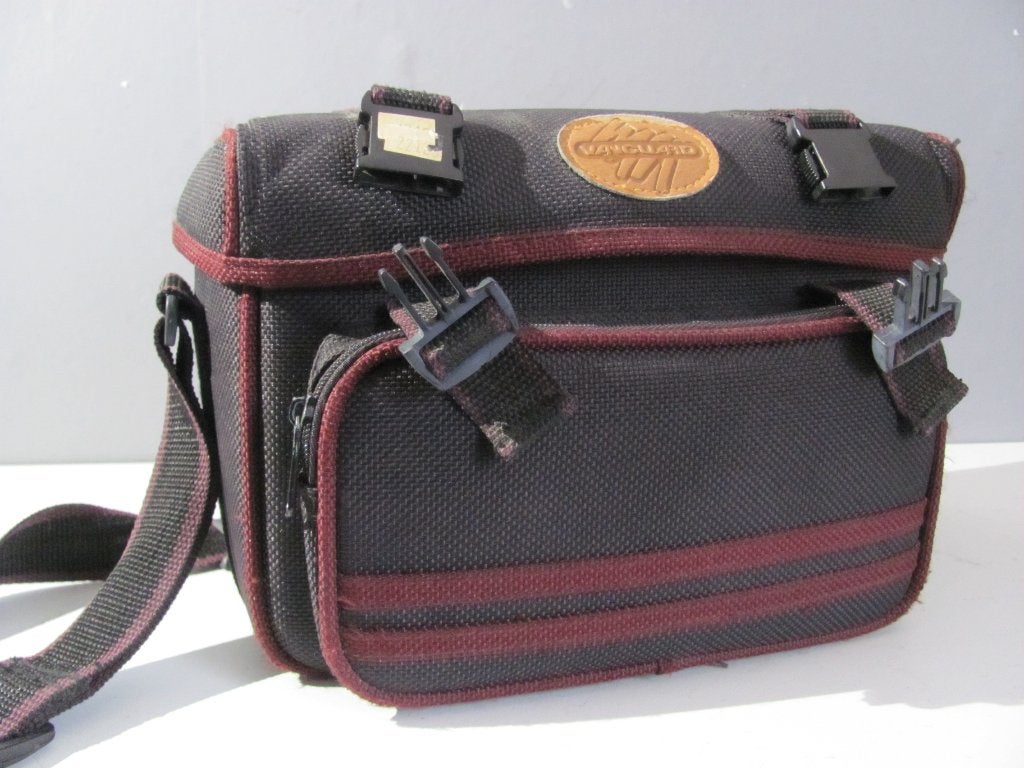 Vanguard cameratas canvas met voorvak afsluitbaar met rits, Vanguard, Overige kleuren, Ophalen of Verzenden, Zo goed als nieuw