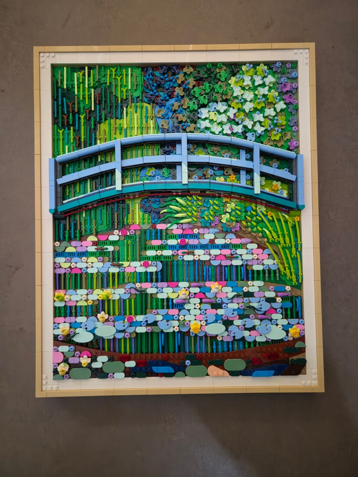 LEGO 31220 Monet - Brug over Waterlelies; gebouwd/afgebroken, Overige thema's, Lego, Ophalen of Verzenden, Zo goed als nieuw