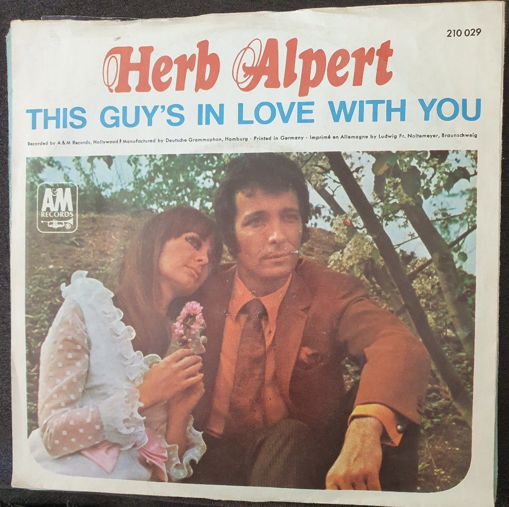 Herb Alpert - This Guy's  In Love With You, Cd's en Dvd's, Vinyl Singles, Gebruikt, 7 inch, Pop, Fotohoes