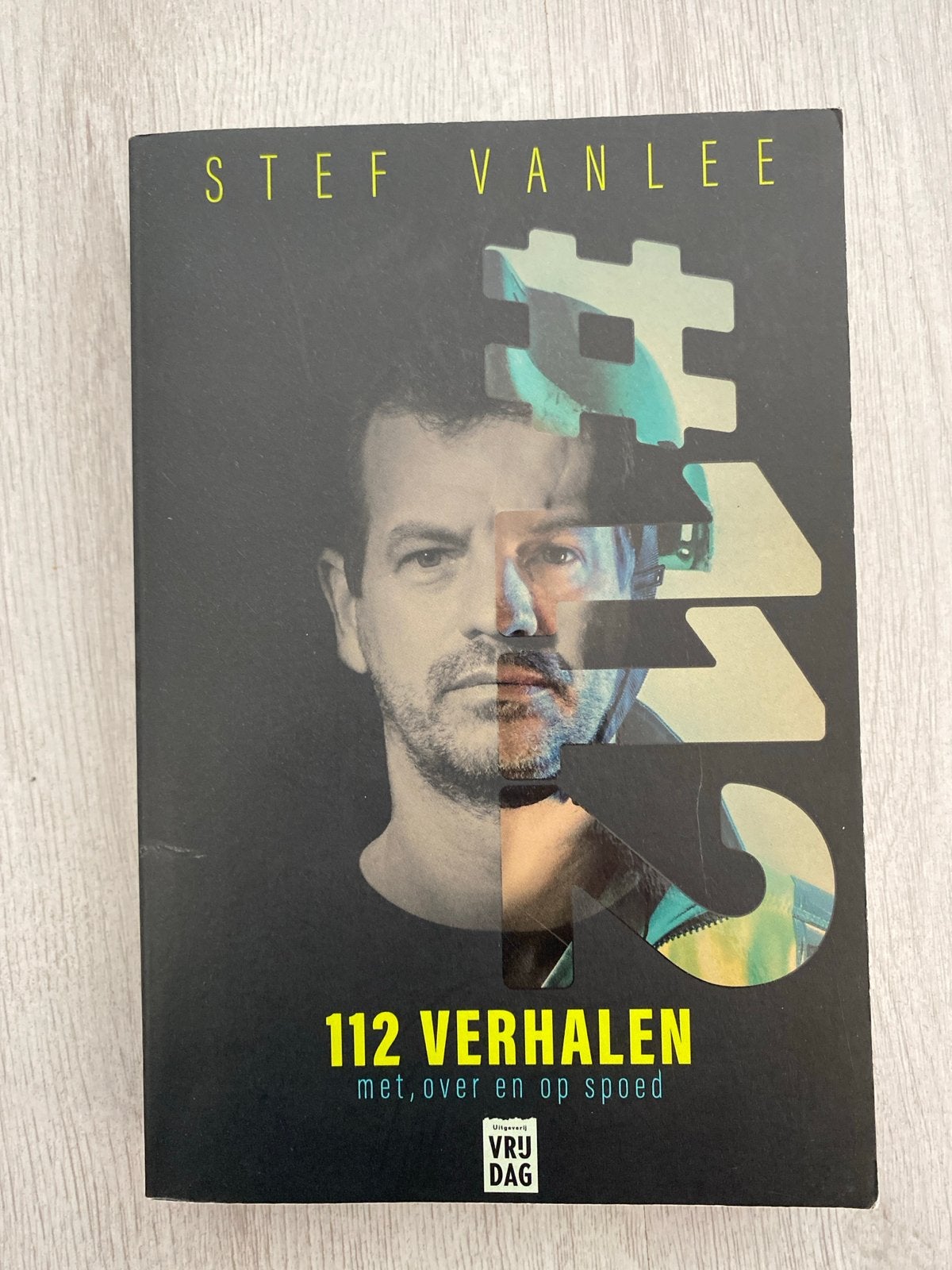 112 Verhalen - Stef Vanlee (Boek), Ophalen of Verzenden, Zo goed als nieuw