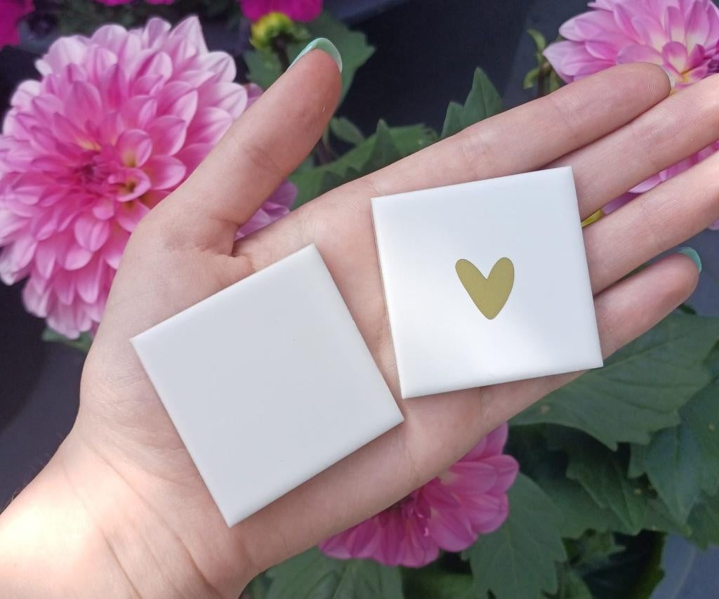 Mini keramische tegeltjes 5x5 cm BUNDELKORTING, Doe-het-zelf en Verbouw, Tegels, Nieuw, Minder dan 20 cm, Minder dan 5 m², Wandtegels