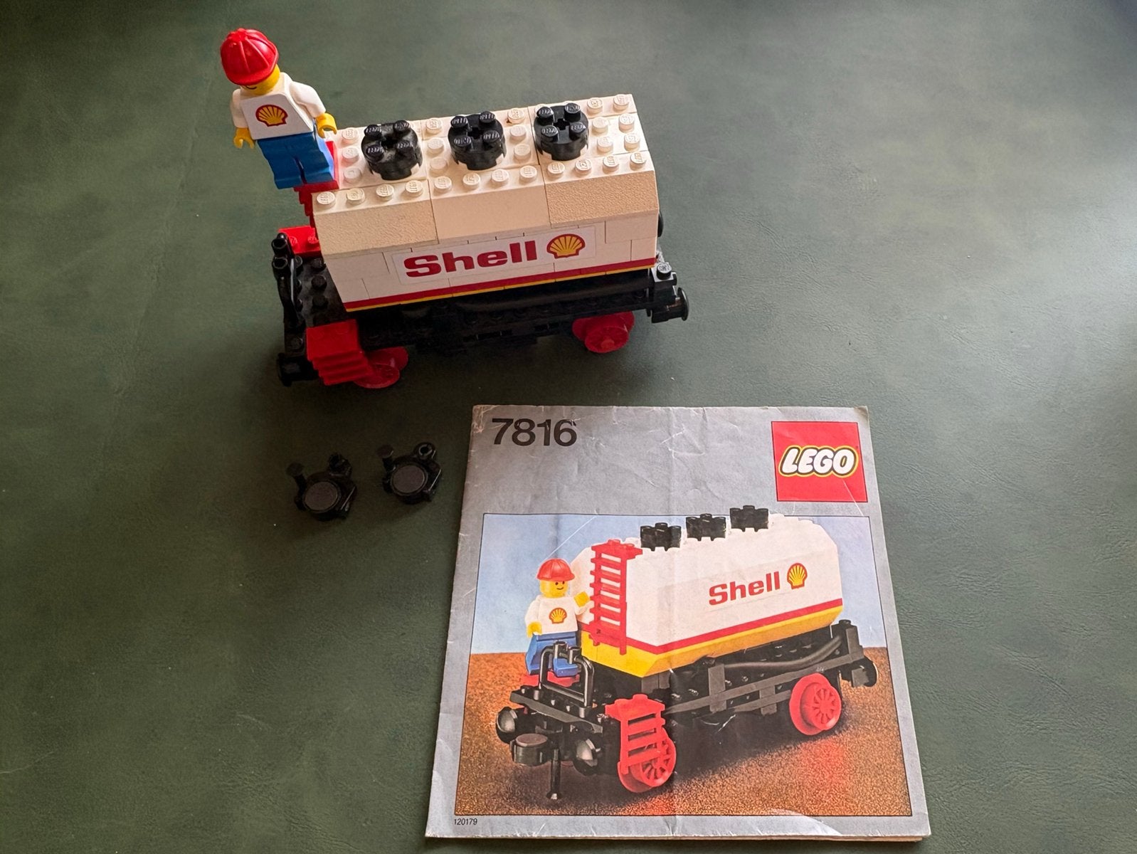 Lego shell trein 12v trein wagon set 7816, Lego, Lego, Verzenden, Zo goed als nieuw