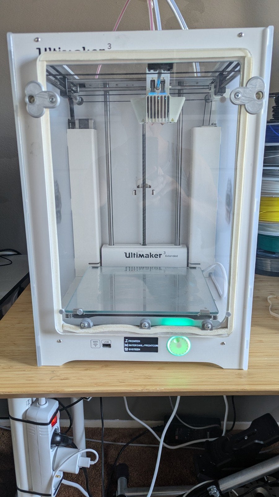 Ultimaker 3 Extended 3D-printer, Computers en Software, Ophalen, Gebruikt, Ingebouwde Wi-Fi, Ultimaker