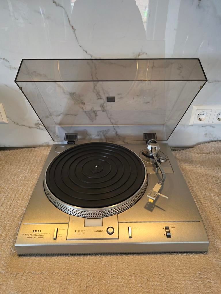 Akai AP-D30 Direct Drive Platenspeler PC-90, Gebruikt, Automatisch, Ophalen of Verzenden, Platenspeler
