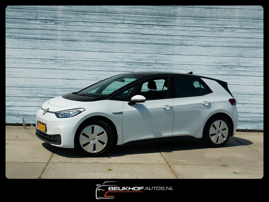 Volkswagen ID.3 58 kWh Adapt Cruise Carplay Navi Soh 91.6%, Auto's, Volkswagen, Automaat, 966 min, Gebruikt, Zwart