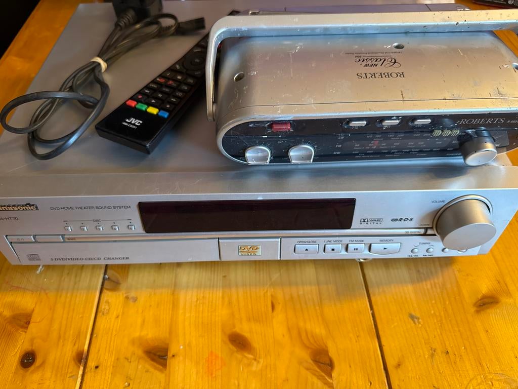 Panasonic SA-HT70 DVD Home Theater Sound System, Dvd-speler, Gebruikt, Parasonic@parasonic.com, Parasonic