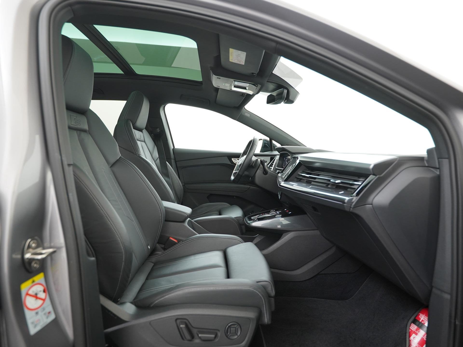 Audi Q4 e-tron 40 S-Line Shadow Look 77 kWh | SOH 94% | Pano, Auto's, Audi, Automaat, 12 maanden, Achterwielaandrijving, Gebruikt
