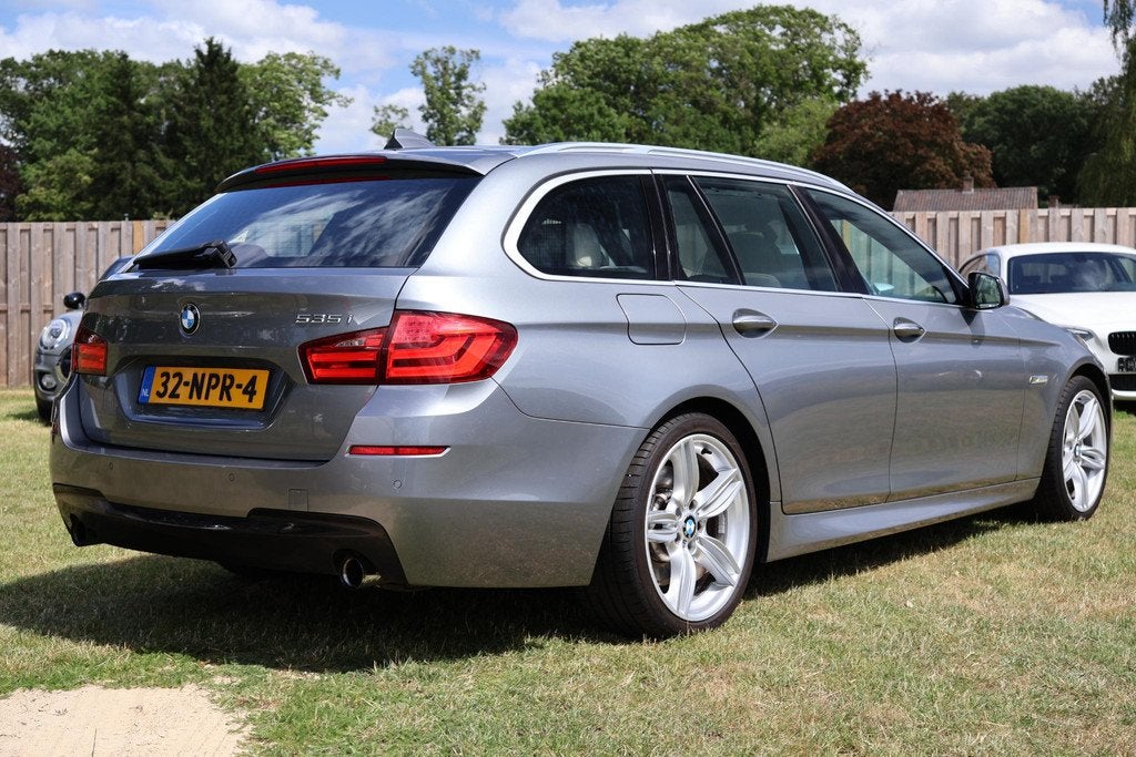 BMW 5-serie Touring 535i High Executive M-Sportpakket Opties, Auto's, BMW, Automaat, Euro 5, Achterwielaandrijving, Gebruikt