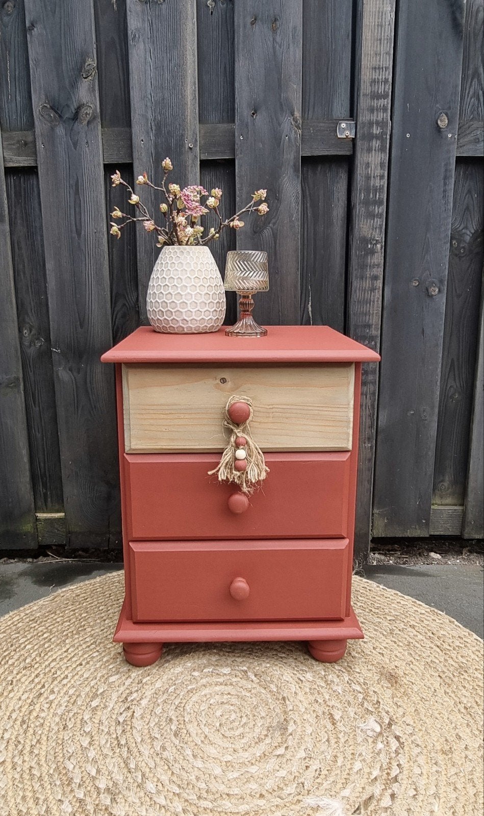 SUPERLEUK LADENKASTJE BOHO STYLE, Ophalen, 1 of 2 laden, 50 tot 100 cm, Minder dan 100 cm