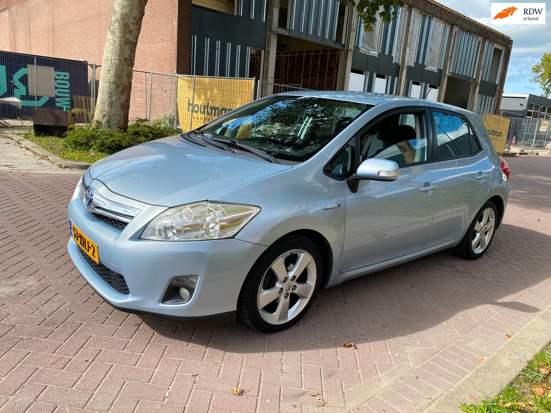 Toyota Auris 1.8 Full Hybrid Dynamic Business / Airco / PDC, Auto's, Euro 5, Stof, Gebruikt, Zwart