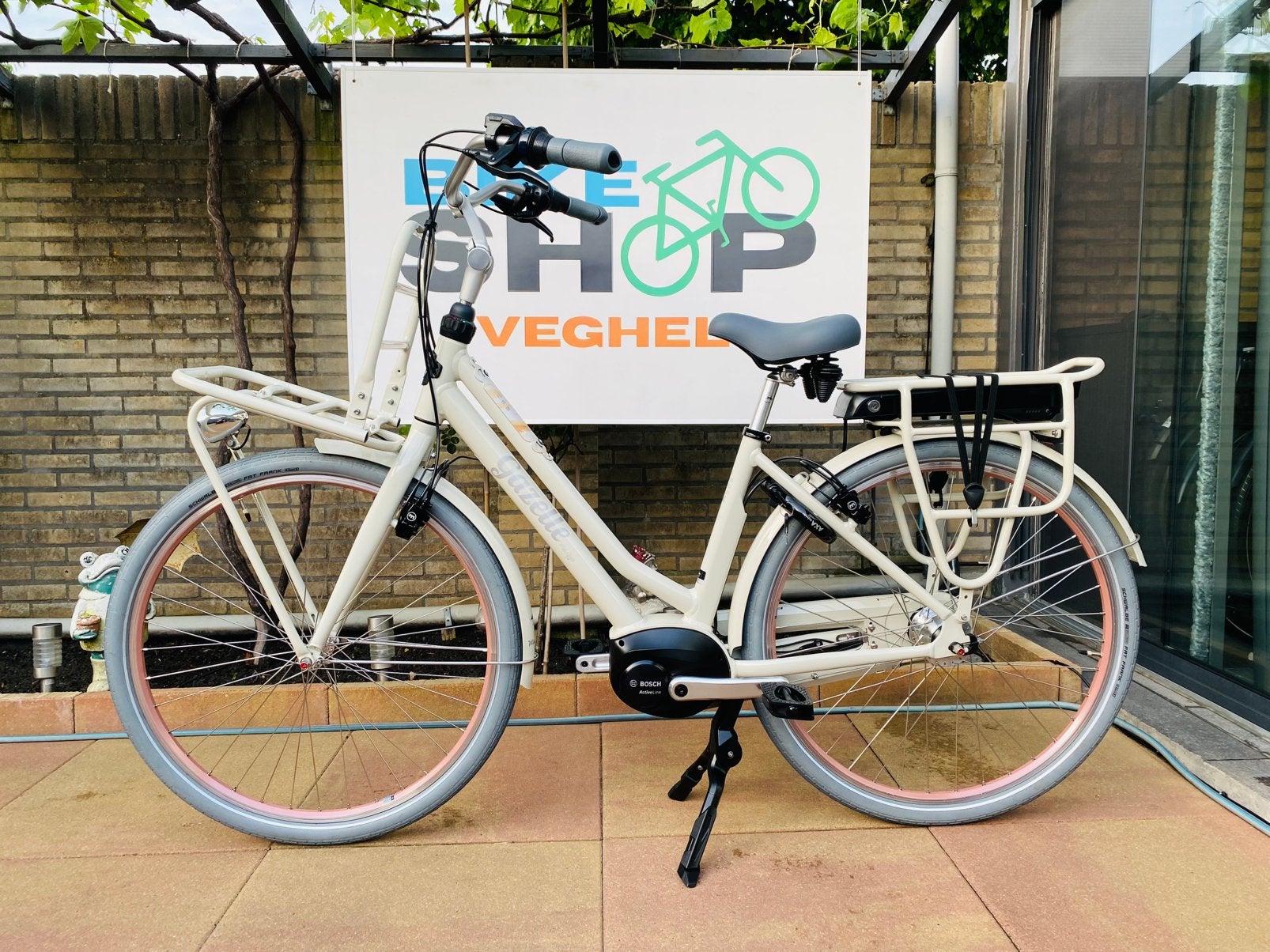Elektrische Gazelle Miss Grace C7 Bosch Middenmot ActiveLine, Ophalen of Verzenden, Zo goed als nieuw, 5467kc, 50 tot 53 cm