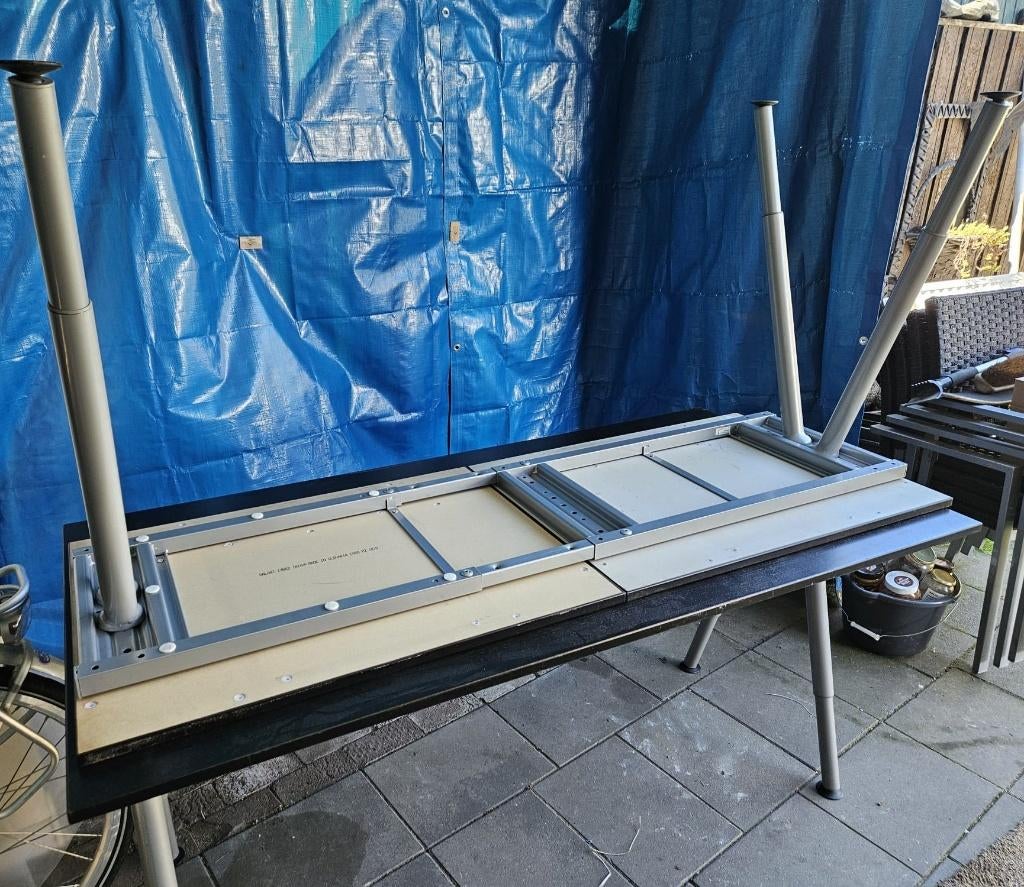 Ikea Galant Bureau, Ophalen, 160 cm, Gebruikt, In hoogte verstelbaar