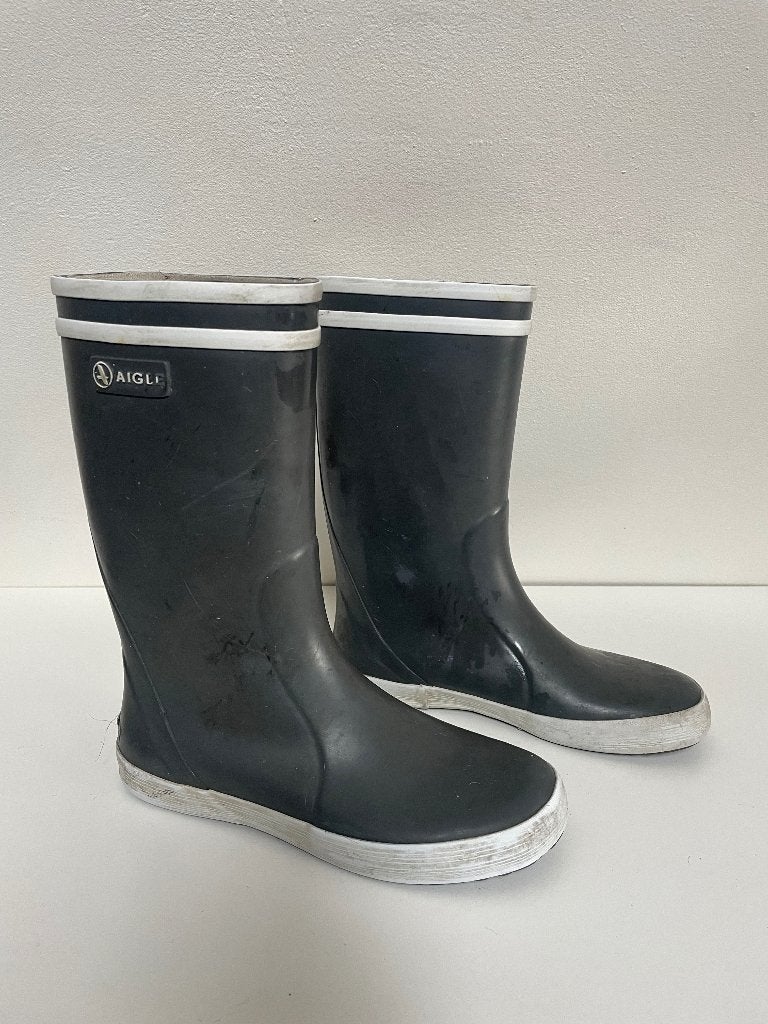 Aigle rain boots – size 33, Kinderen en Baby's, Ophalen, Gebruikt, Jongen of Meisje, Laarzen