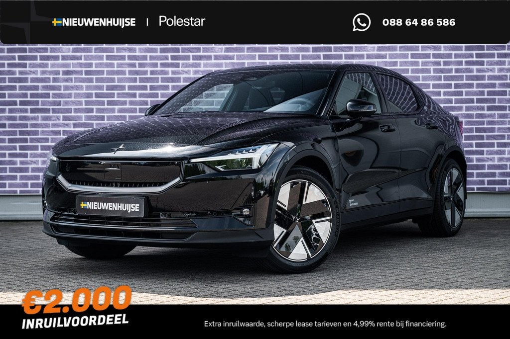Polestar 2 Long Range Single Motor Prime 82 kWh | Pilot assi, Auto's, Polestar, Automaat, Polestar 2, Achterwielaandrijving, 82 kWh