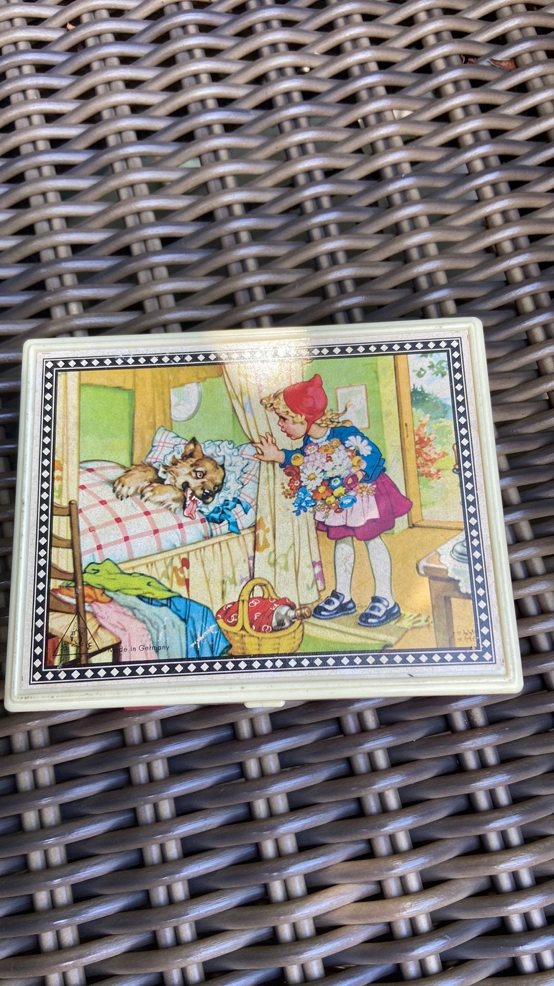 Vintage puzzel roodkapje, Antiek en Kunst, Ophalen of Verzenden