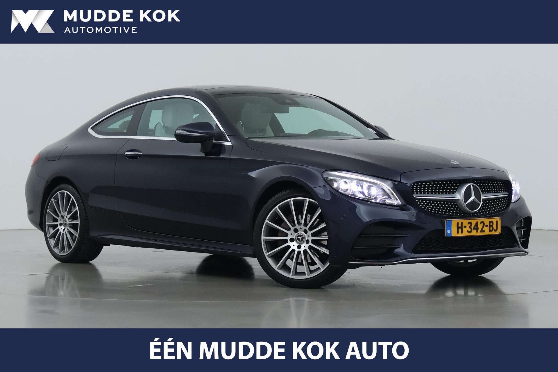 Mercedes-Benz C-klasse Coupé 180 Premium Plus Pack | Luchtv, Auto's, Automaat, Bedrijf, 1455 kg, C-Klasse