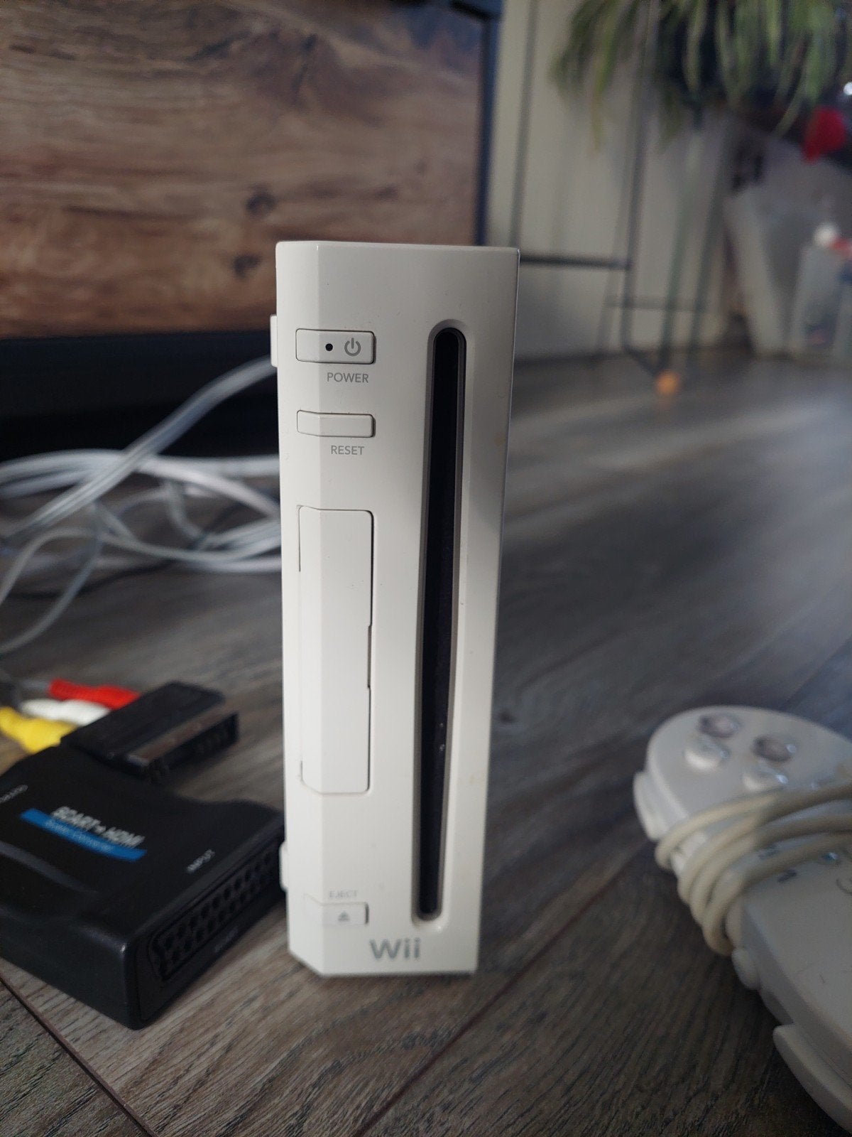WII met bij behoren, Spelcomputers en Games, Spelcomputers | Nintendo Wii, Ophalen of Verzenden, Zo goed als nieuw, Met 1 controller