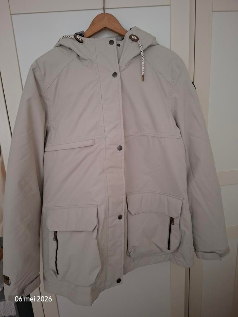 ICEPEAK winterjas maat 40 - Nieuw en ongedragen, Kleding | Dames, Jassen | Winter, Maat 38/40 (M), Beige, Nieuw, Ophalen of Verzenden