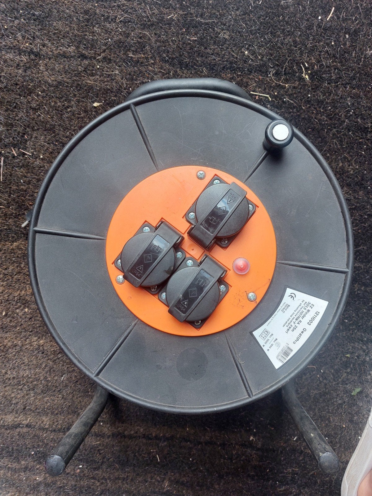 QwattPro EZ Winder RA 25m kabelhaspel, Ophalen, Gebruikt, Overige merken, Kabelhaspel