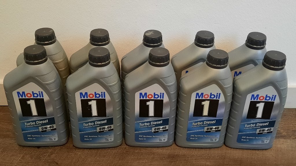 Mobil 1 Turbo Diesel 0W40 Motorolie, Ophalen of Verzenden
