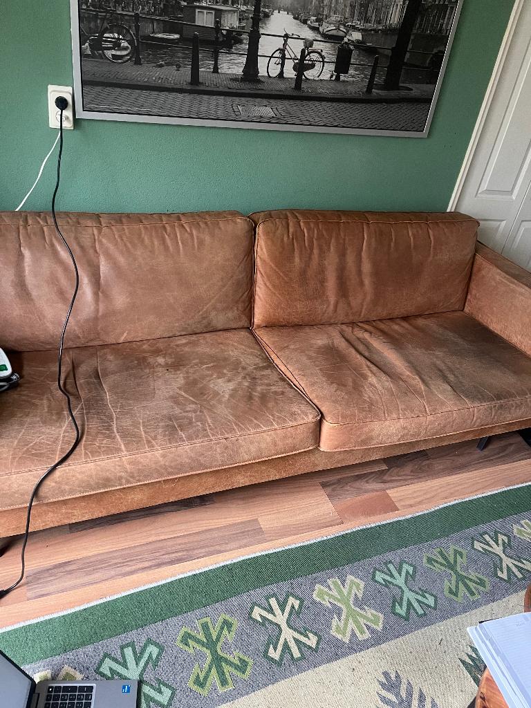 3 zots bank, Huis en Inrichting, Banken | Bankstellen, Ophalen, Gebruikt, Minder dan 75 cm, 150 tot 200 cm