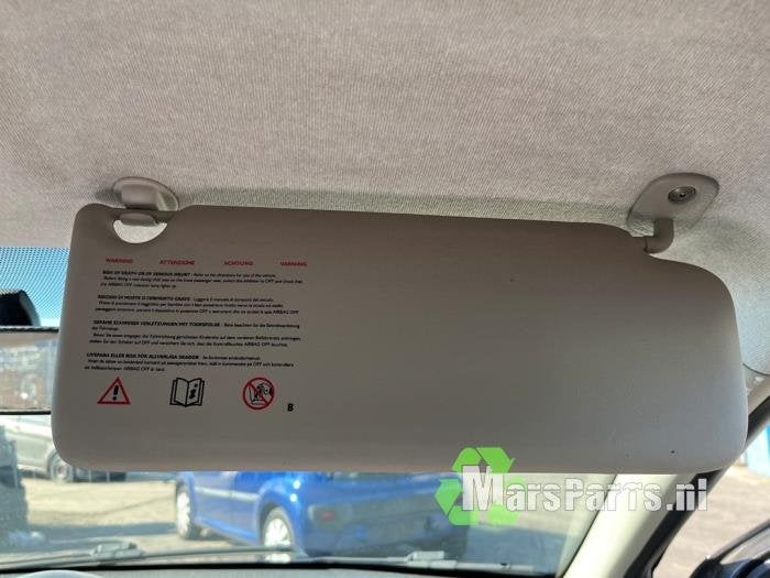 Zonneklep van een Renault Twingo, Gebruikt, -, Renault, -