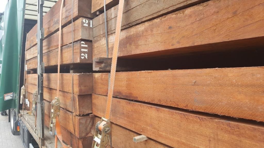 Hardhout palen Okan 15x15 cm Onverwoestbaar! Aanbieding!, Ophalen of Verzenden, Nieuw, Palen, Hardhout