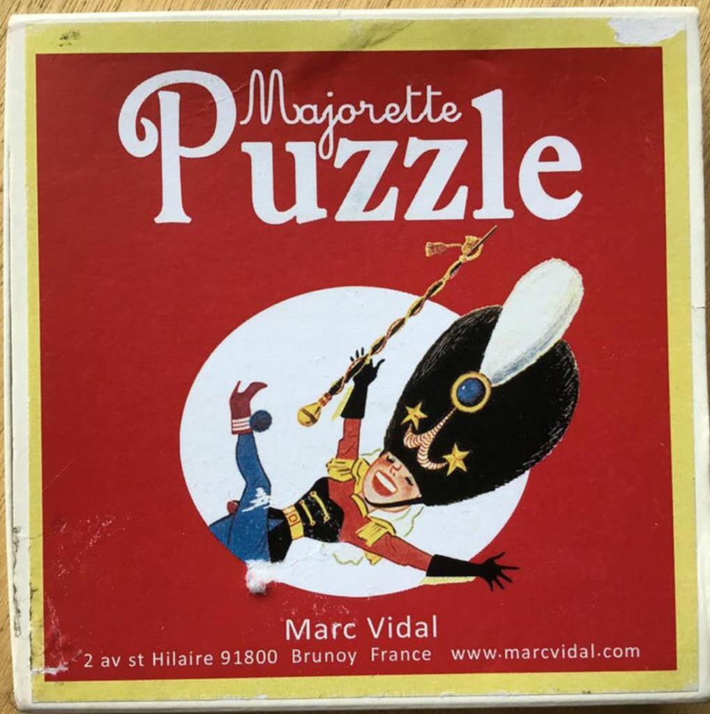 Majorette puzzel - Marc Vidal - ZGAN, Ophalen of Verzenden, 10 tot 50 stukjes, Zo goed als nieuw, 2 tot 4 jaar