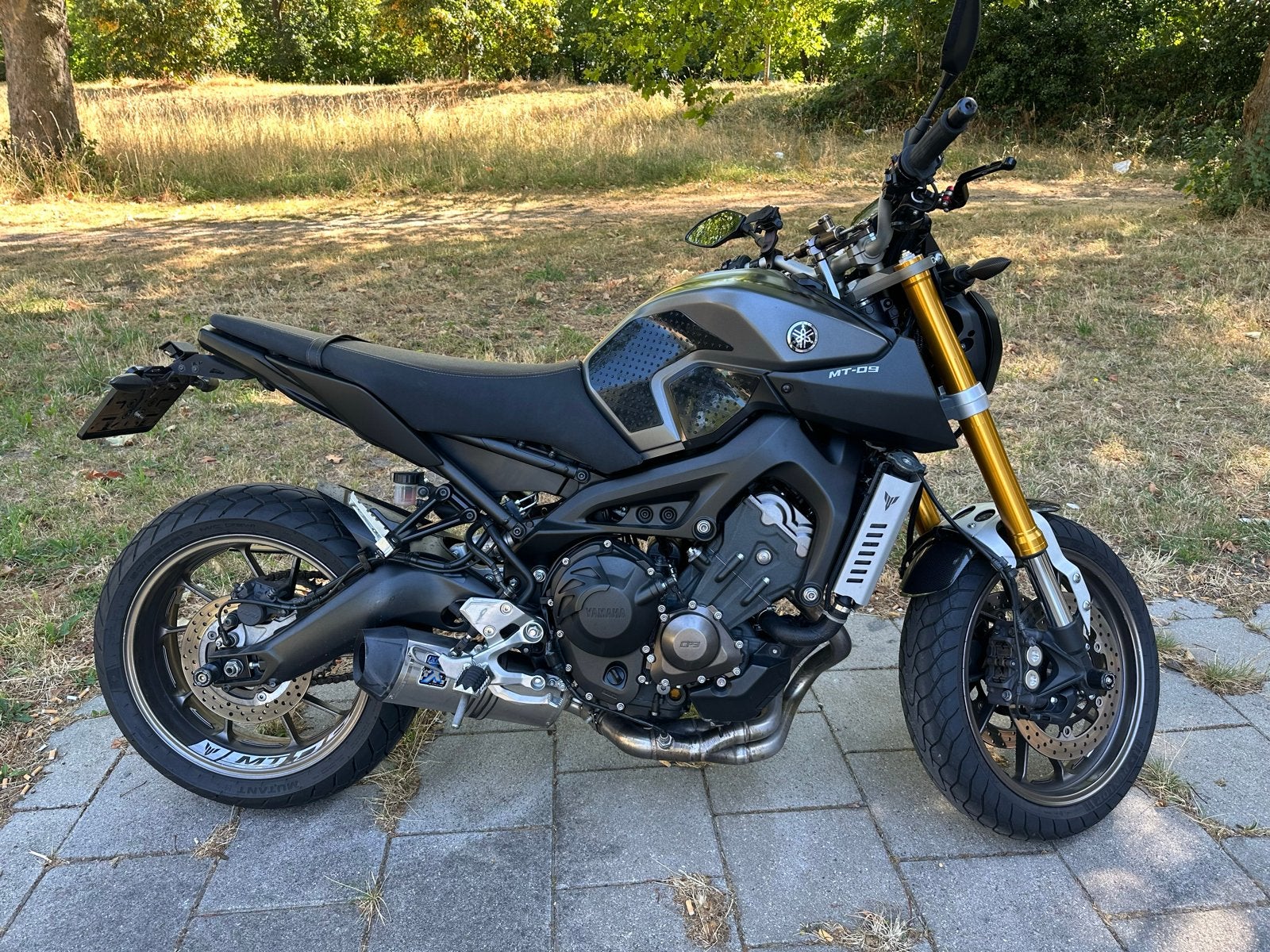 Yamaha MT-09 2015 met extra’s!, Motorrijbewijs A, Gebruikt, 3 cilinders, Particulier