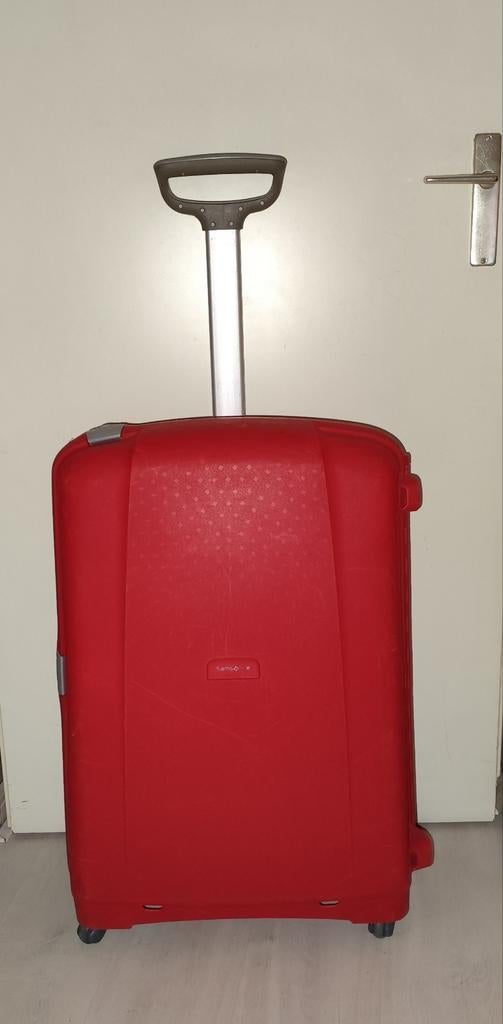 Grote koffer Samsonite met 4 wielen en Tsa-Slot 75x52x30, Sieraden, Tassen en Uiterlijk, Koffers, Wieltjes, Hard kunststof, 45 tot 55 cm