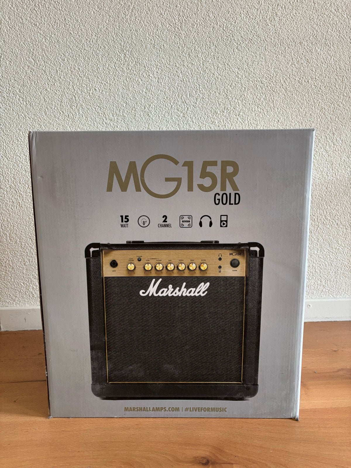Marshall MG15R Gold Gitaarversterker - Nieuw in doos, Muziek en Instrumenten, Ophalen, Nieuw, Gitaar, Minder dan 50 watt