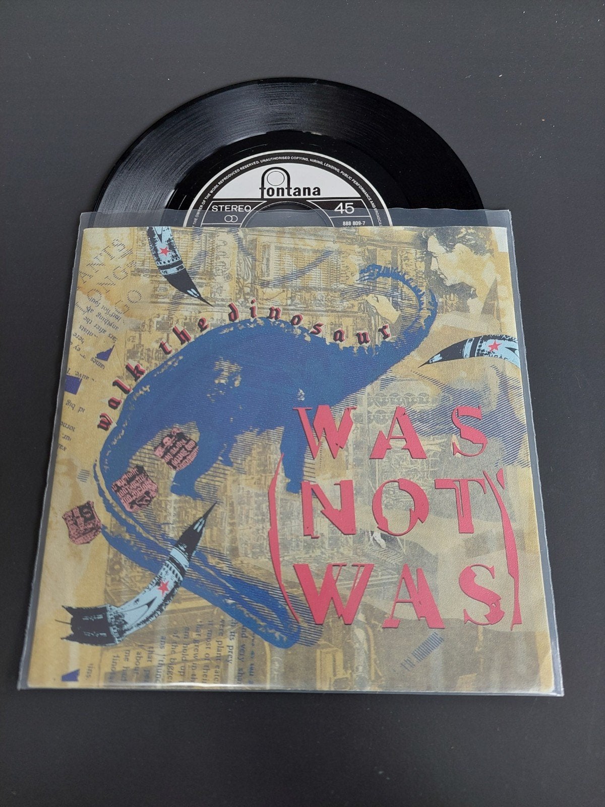 Was not was walk the dinosaur, Overige genres, 7 inch, Single, Ophalen of Verzenden