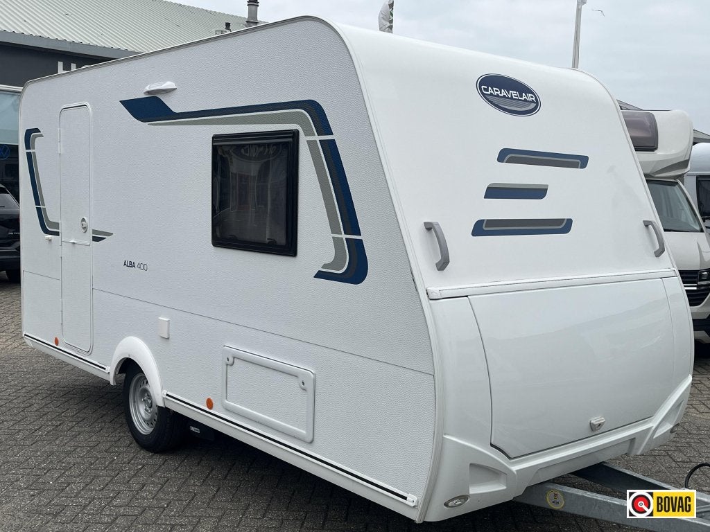 Caravelair Alba 400 VERKOCHT, Treinzit, Tot en met 3, 4 tot 5 meter, Caravelair