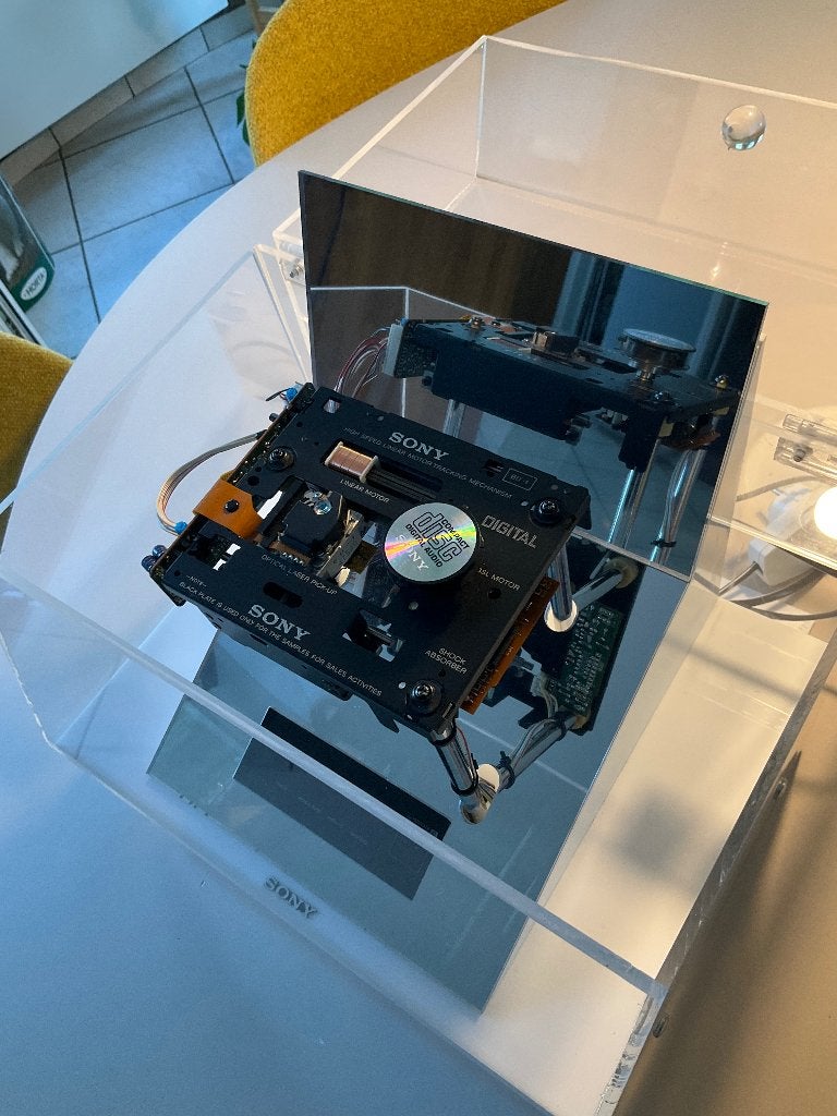 Sony BU-1 CDP-302ES CD Speler 1985, Ophalen of Verzenden, Gebruikt, Sony