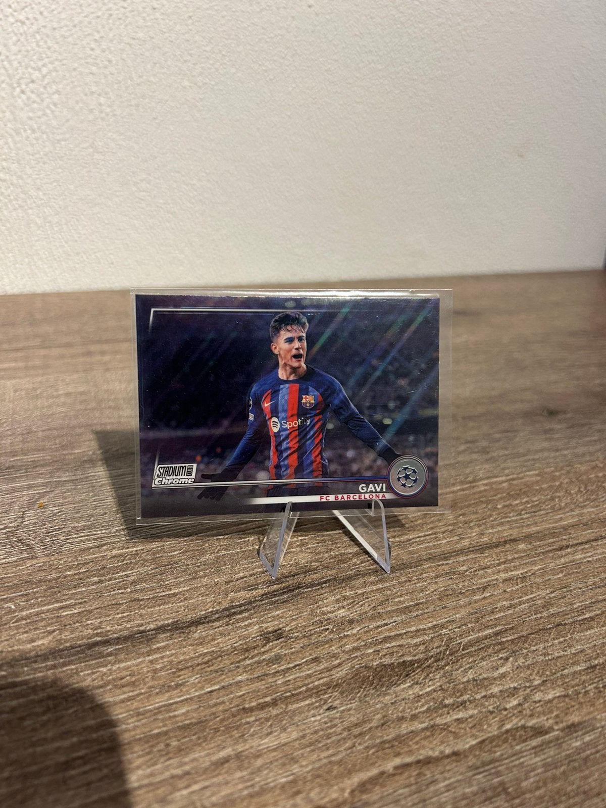 Gavi 2022-23 Topps Stadium Club Chrome UCL #68, Ophalen of Verzenden, Zo goed als nieuw, Buitenlandse clubs, Spelerskaart