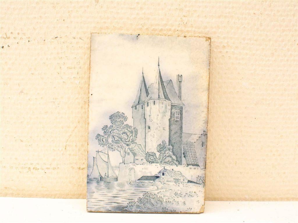 Wandtegel 35334, Ophalen of Verzenden, Gebruikt