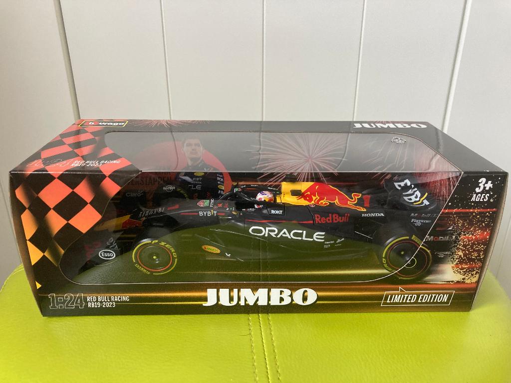 Max Verstappen Race auto 2023, Hobby en Vrije tijd, Modelauto's | 1:24, Ophalen of Verzenden, Nieuw, Auto, Bburago