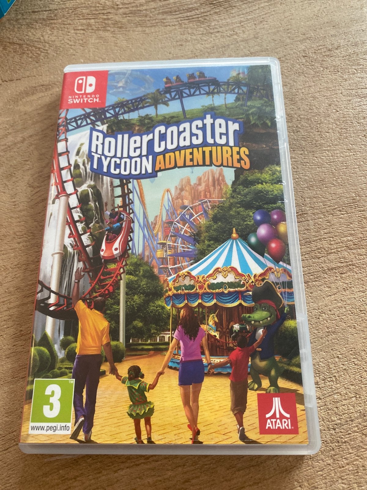 RollerCoaster Tycoon Adventures Nintendo Switch, 1 speler, Ophalen of Verzenden, Zo goed als nieuw, Vanaf 3 jaar