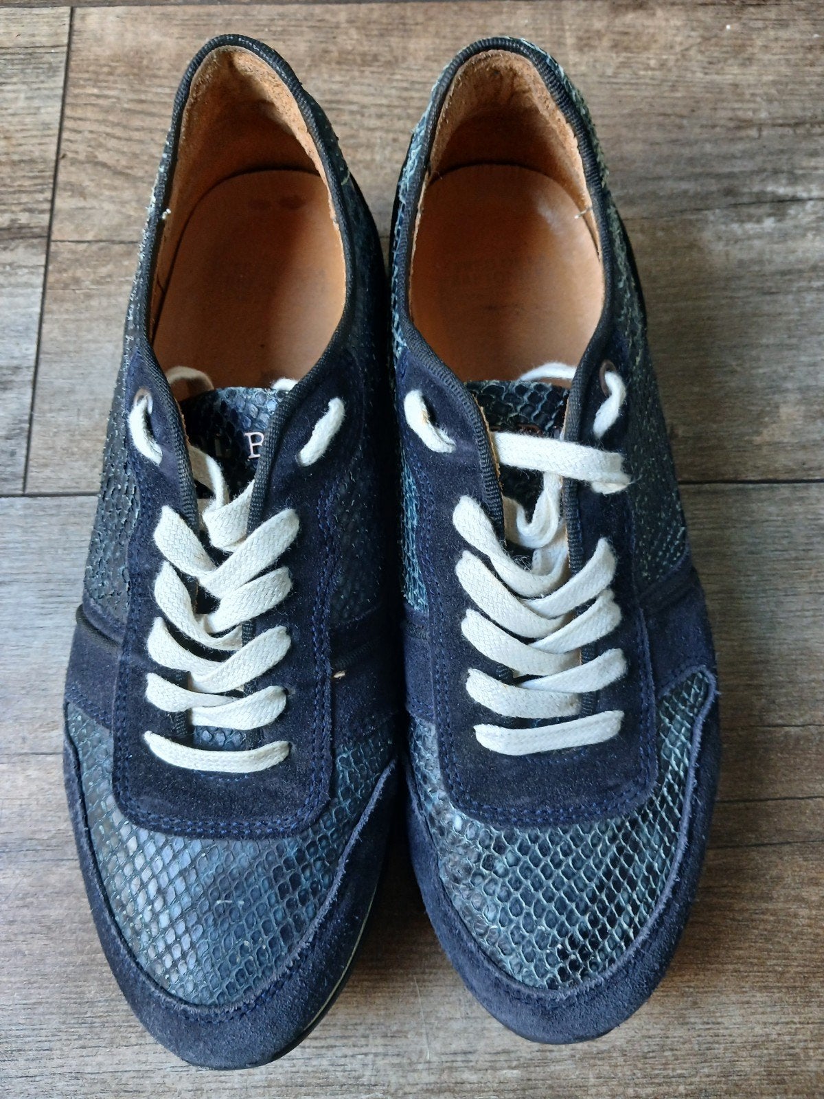 mooie Fred de la bretoniere sneakers, Ophalen of Verzenden, Zo goed als nieuw, Blauw, Sneakers of Gympen