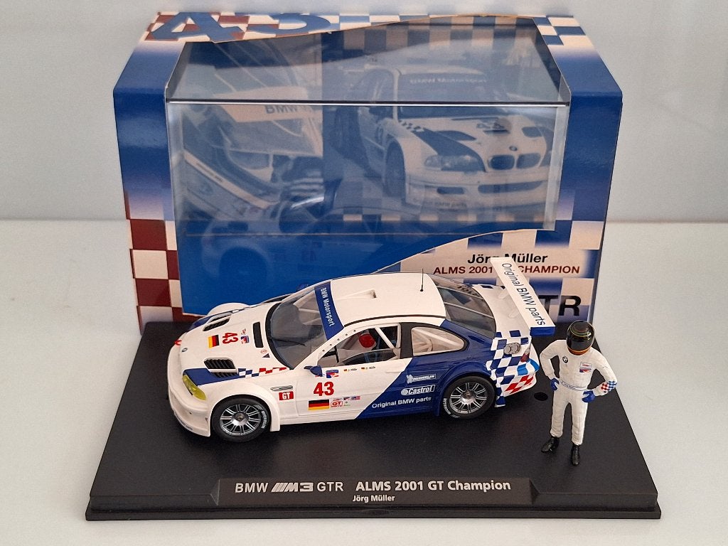 Fly BMW M3 ALMS 2001 GT Champion #43 Ref: 96014, Overige merken, Racebaan, Fly, Nieuw