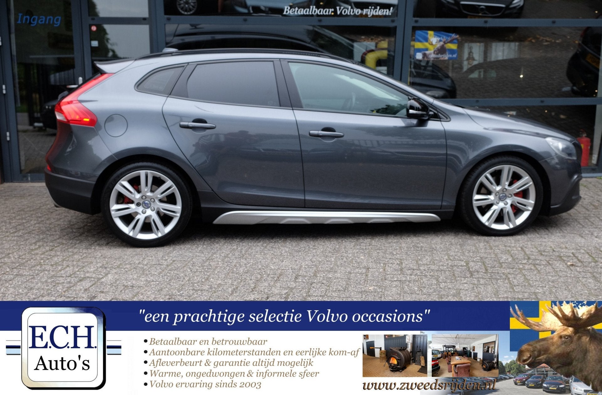 Volvo V40 Cross Country 2.5 T5 5-cilinder AUT. Summum, Leer,, Auto's, Volvo, Euro 5, Gebruikt, 2497 cc, Met garantie (alle)