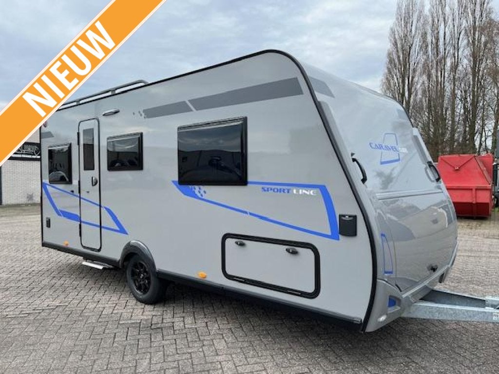Caravelair Sport-Line 492 Enkele bedden Nieuw, Standaardzit, Bedrijf, 5 tot 6 meter, Schokbreker